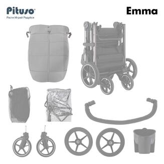 прогулочная коляска Pituso Emma